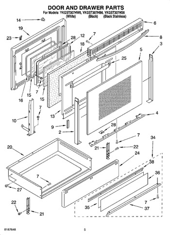 Diagram for YKGST307HB6