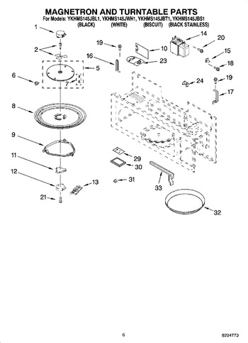 Diagram for YKHMS145JWH1