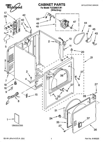 Diagram for YLEQ9857LW1