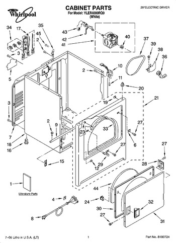 Diagram for YLER4000RQ0