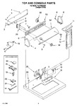 Diagram for 02 - Top And Console Parts