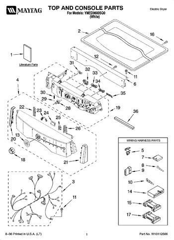 Diagram for YMED9600SQ0