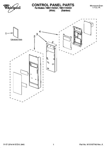 Diagram for YMH1170XSS1