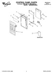 Diagram for 01 - Control Panel Parts