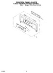 Diagram for 02 - Control Panel Parts