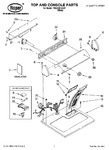 Diagram for 01 - Top And Console Parts