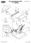 Diagram for 01 - Top And Console Parts