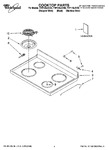 Diagram for 01 - Cooktop Parts