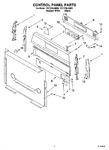 Diagram for 02 - Control Panel Parts