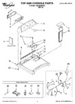 Diagram for 01 - Top And Console Parts