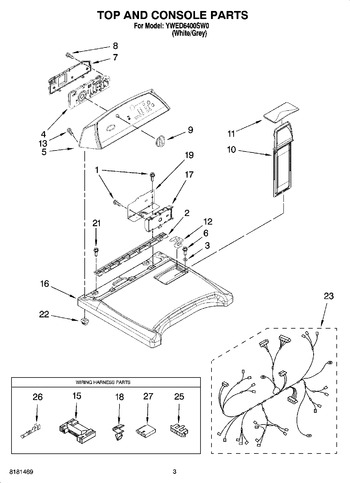 Diagram for YWED6400SW0