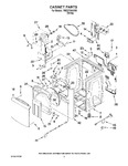 Diagram for 02 - Cabinet Parts