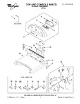 Diagram for 01 - Top And Console Parts