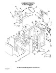 Diagram for 02 - Cabinet Parts