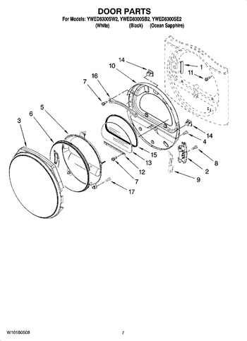 Diagram for YWED8300SB2