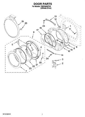 Diagram for YWED9500TU0