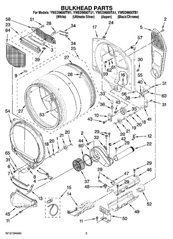 Diagram for YWED9600TW1