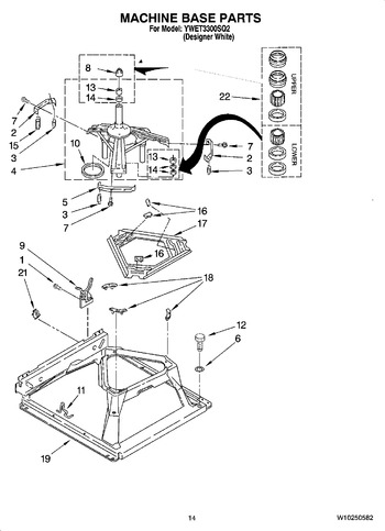 Diagram for YWET3300SQ2