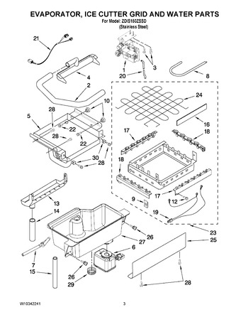 Diagram for ZDIS150ZSSD