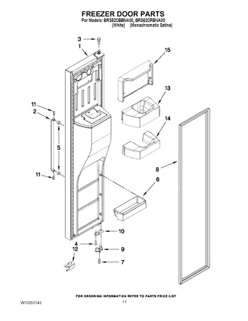 Diagram for BRS62CRBNA00