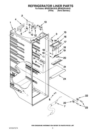 Diagram for BRS62CRANA00