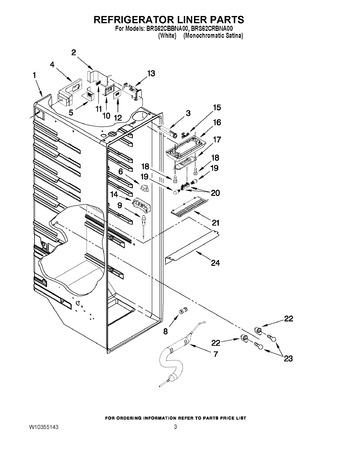 Diagram for BRS62CRBNA00