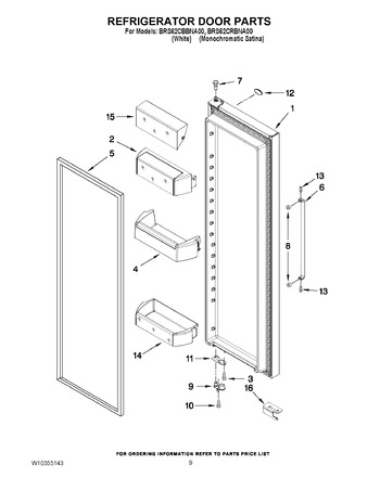 Diagram for BRS62CRBNA00