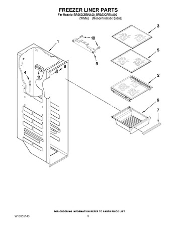 Diagram for BRS62CRBNA00