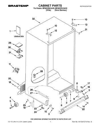 Diagram for BRS62CRANA00