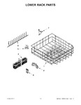 Diagram for 10 - Lower Rack Parts