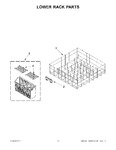 Diagram for 10 - Lower Rack Parts