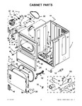 Diagram for 02 - Cabinet Parts