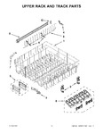 Diagram for 09 - Upper Rack And Track Parts