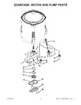 Diagram for 04 - Gearcase, Motor And Pump Parts