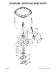 Diagram for 04 - Gearcase, Motor And Pump Parts