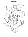 Diagram for 01 - Oven Parts