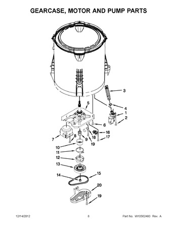 Diagram for CAW9244BW0