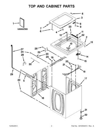 Diagram for 7MWTW1607AW1