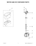 Diagram for 05 - Motor And Ice Container Parts