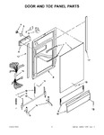 Diagram for 03 - Door And Toe Panel Parts