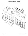 Diagram for 02 - Control Panel Parts