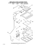 Diagram for 06 - Broiler & Oven Burner Parts