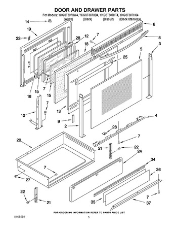 Diagram for YKGST307HB4