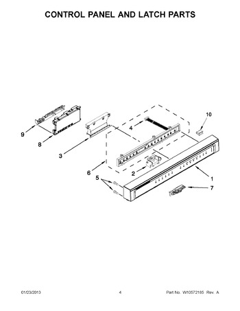 Diagram for WDF530PLYW4