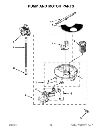 Diagram for WDF530PSYM4