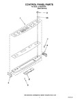 Diagram for 03 - Control Panel Parts