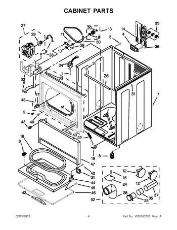 Diagram for WED5500XW1