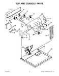 Diagram for 02 - Top And Console Parts