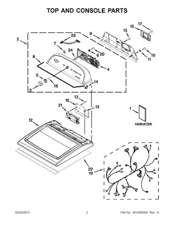 Diagram for YWED5700AC1