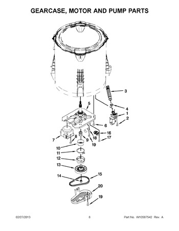 Diagram for 7MWTW5622BW0